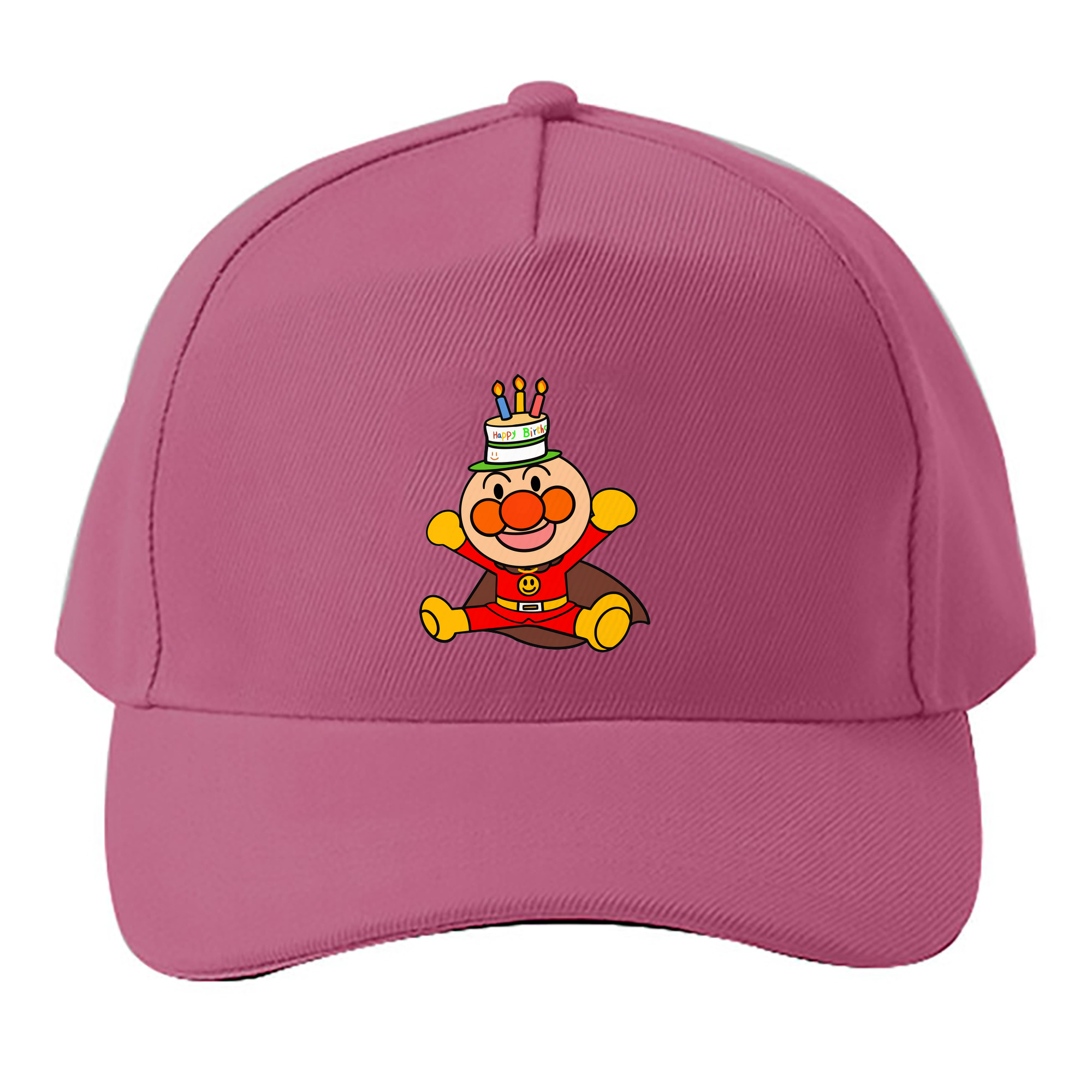 （画像用） アンパンマン Anpanman ベースボールキャップ 綿100％ 男女兼用 帽子 スポーツ